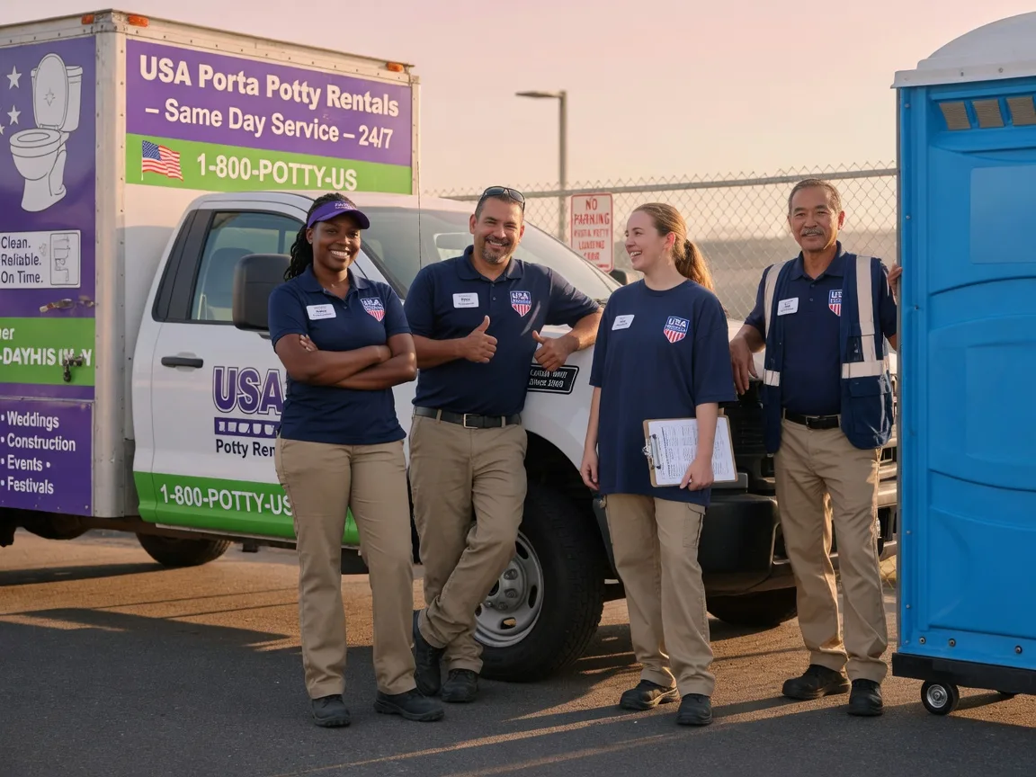 Porta Potty Rental company in Eola, IL