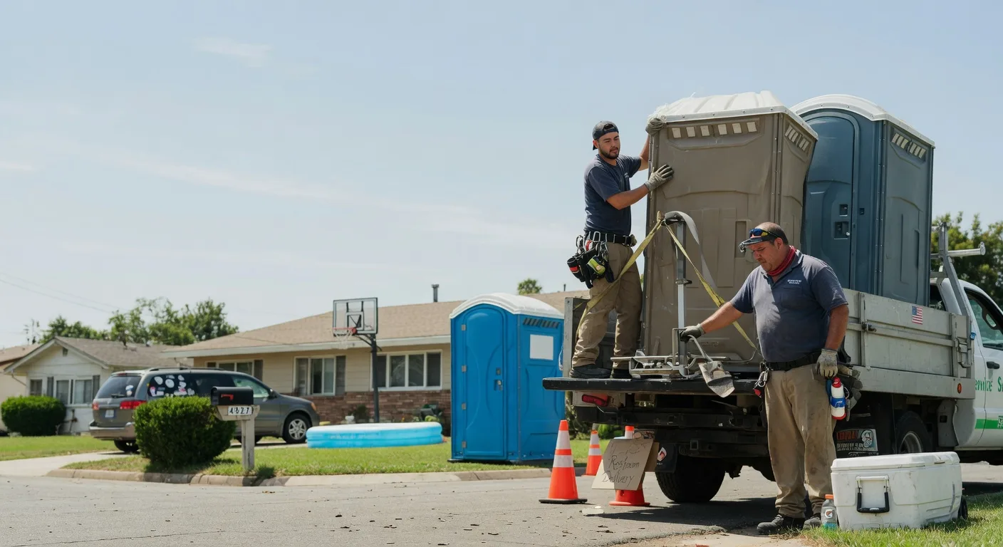 Porta Potty Rental in Eola, IL near me