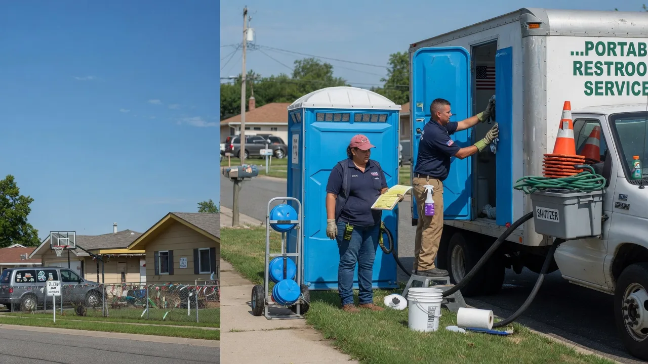 Portable Toilet Rental in Eola, IL near me